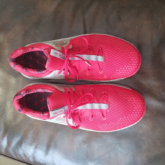 Nike Free Run Ohio State Buckeyes Running Shoes - Picture 9 of 10